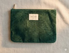 Pochette Velours Verte De Chez