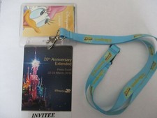 DISNEYLAND PARIS  AVANT PREMIERE 23/03/2013  20 TH + VIP PASS + ENTREE  daisy 