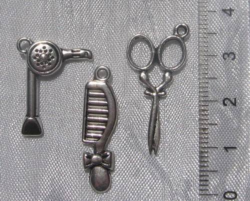 Lot mix breloques metal - lot, 3