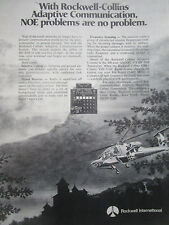 10/1977 PUB ROCKWELL COLLINS AN/ARC-174 HF-SSB TRANSCEIVER YAH-64 APACHE AD