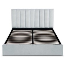 Lit Coffre Design Velours