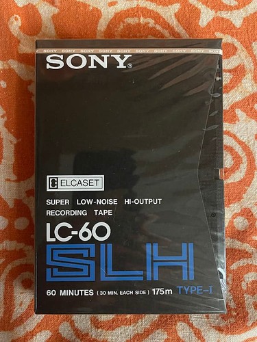 Sony slh elcaset 60 - sony,