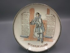 ASSIETTE CHANSON AU CLAIR DE