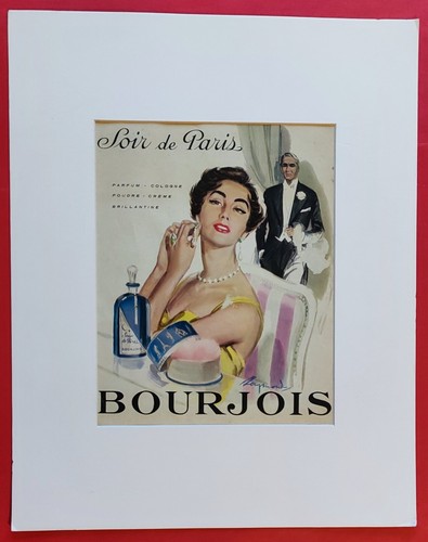 Publicité presse parfum - presse:, soir