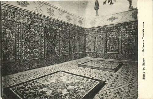 Cpa tunisia musée bardo - du,