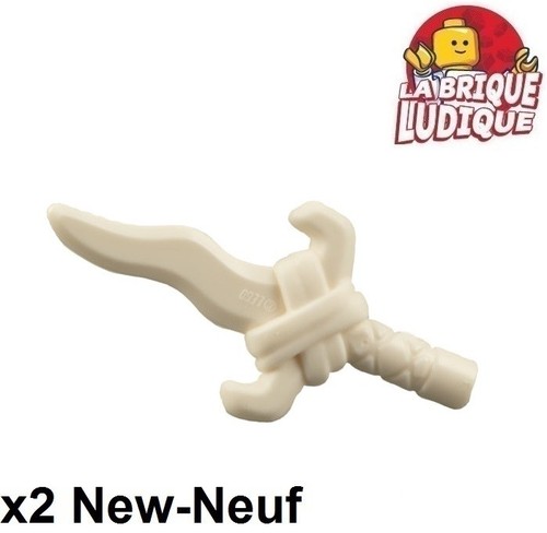 Lego arme weapon couteau - lego, 2x