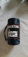 Fil Ruban à Tricoter Anny Blatt Libertine N°383 Noir