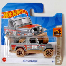 Hot Wheels - Jeep Scrambler - Carte Courte 1:64 - Baja Blazers 2023 - HKG78