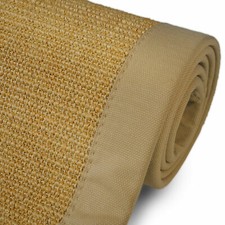 Tapis de Sisal Nature Avec Bordure en Plusieurs Tailles Haute Qualité
