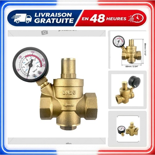 Réducteur pression eau qwork - réducteur,