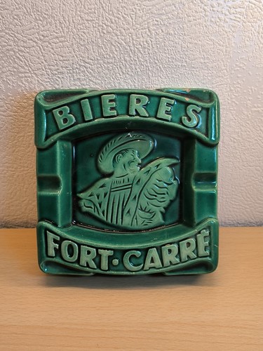 Cendrier vintage bières fort - vintage,