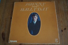 JOHNNY CHANTE HALLYDAY RARE  LP ORIGINAL 1965 POCHETTE CARTON