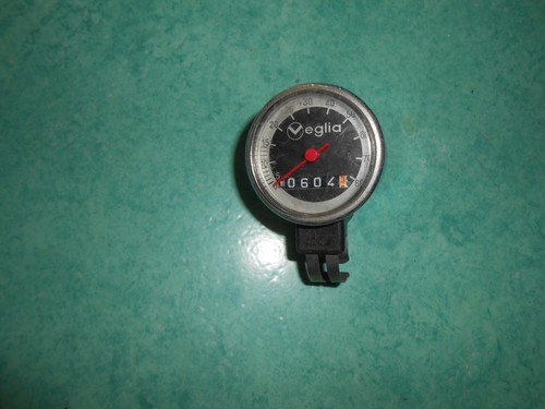 Compteur rond chromé - , véglia