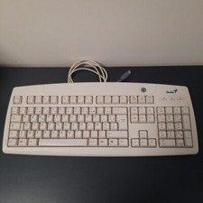Clavier Genius Vintage windows 95 98 retrogaming Ordinateur pc collector PS/2