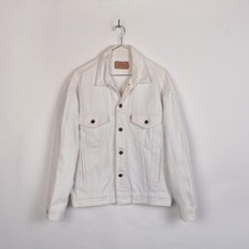 Vintage white trucker jacket
