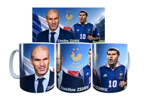 Mug effet zinédine zidane - mug,