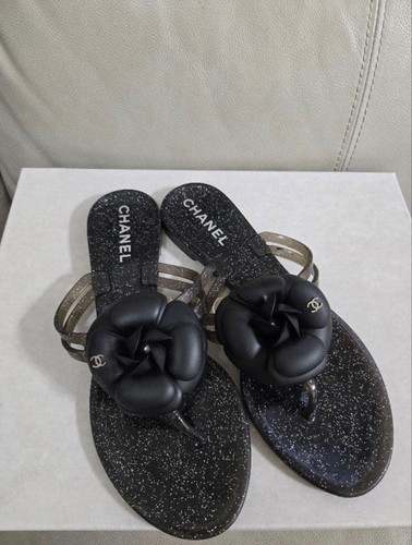 Sandales chanel camellia - sandales, 35