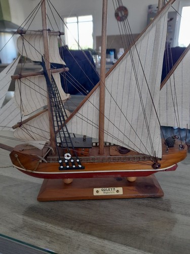Maquette bateau mats - 3,