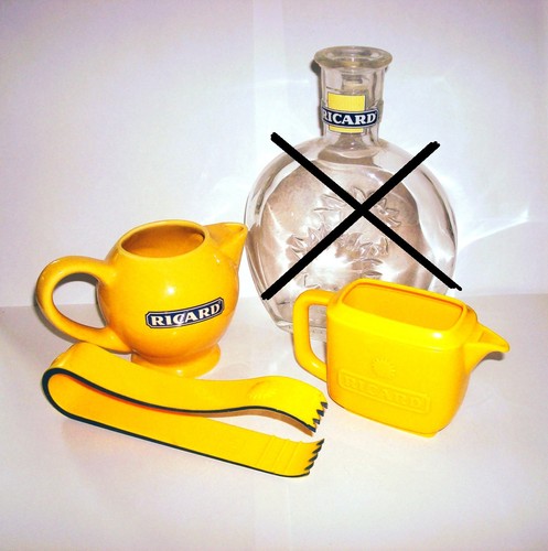 Lot ricard pince - 1, glaçon