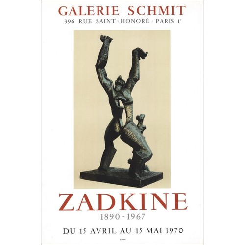 Zadkine ossip lithographie - ossip,