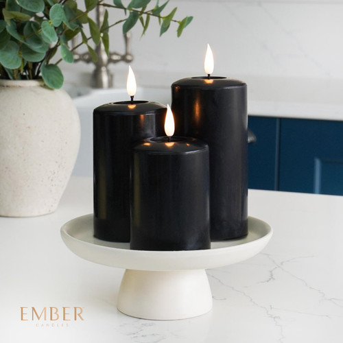 Ember bougie led sans - bougie,