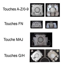 Touche de Clavier pour HP EliteBook 840/845 G1 G2 -  850 G1 G2 / ZBook 15u G2