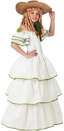 Déguisement fille scarlett - fille,