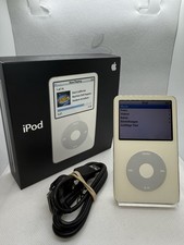 Apple Ipod Classic 5th 5.5 Génération Blanc 80GB Wolfson Vidéo Dac Antique #1127