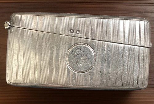Porte cartes anglais argent - porte-cartes,