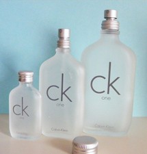 FLACONS DE PARFUM VIDES "Calvin Klein"