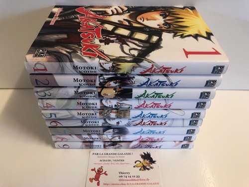Lot mangas akatsuki tomes - mangas, 1