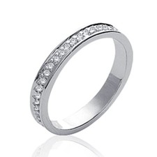 Bague alliance femme - argent