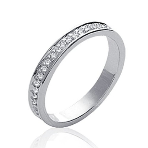 Bague alliance femme - -, argent