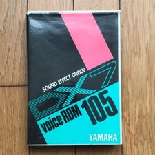 Data cartridge - cartouche VRC-105 SOUND EFFECT GROUP pour Yamaha DX7 dans boite