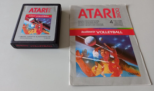 Jeu atari 2600 - jeu, "realsports