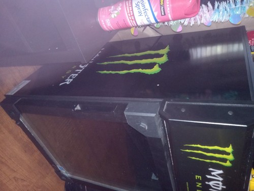 Monster energy fridge black - monster,