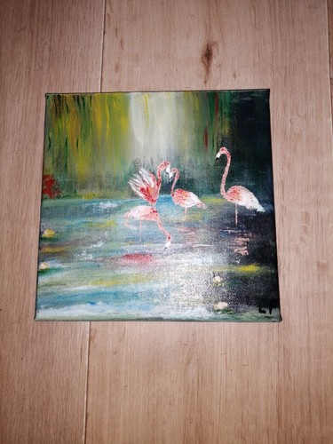 Tableau peinture acrylique sur - acrylique,