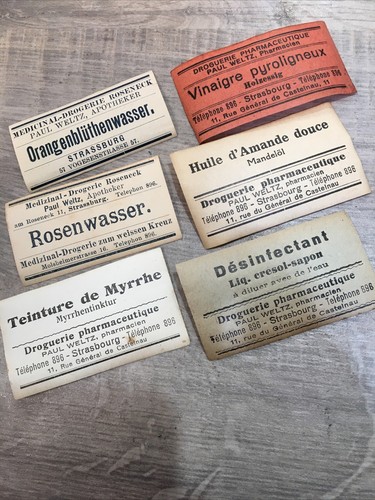 Rare lot etiquettes - lot, pot