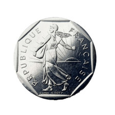 2 francs - Semeuse - Roty - France - 1977-2001