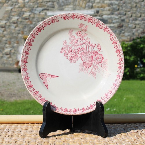 Ancienne assiette dessert - ancienne,