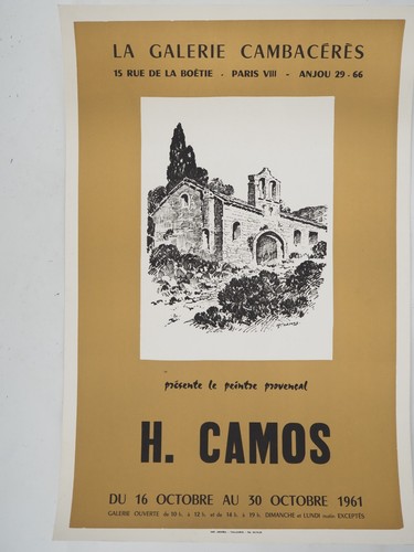 Affiche art honoré camos - d'art],