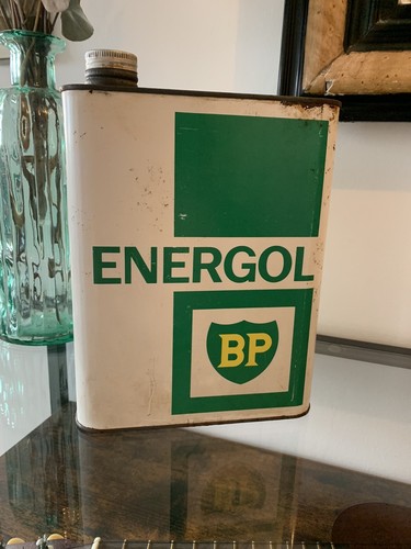 Ancien bidon huile energol - ancien,