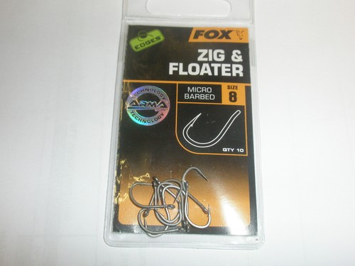 Hameçons zig floater - +, fox