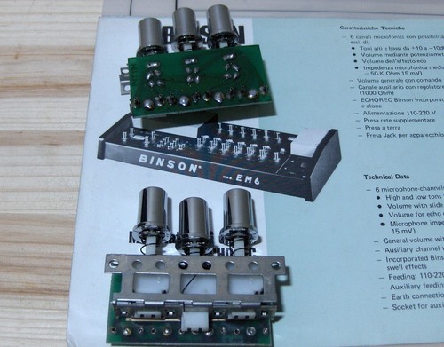 Binson echorec control - echorec,