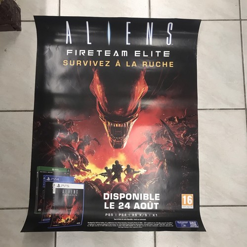 Plv poster publicitaire aliens - poster,