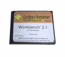 Amiga Workbench System 2.1 sur