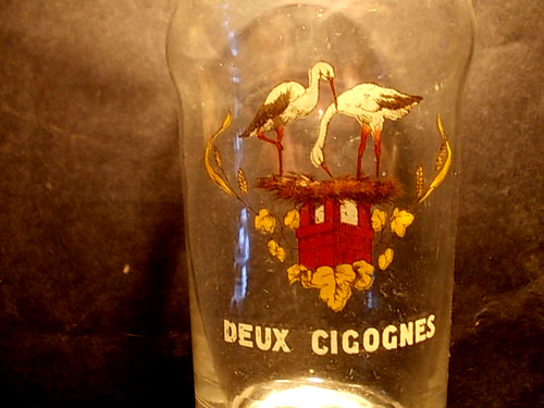 Superbe verre bière - , 1950