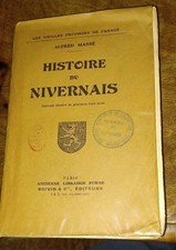 Histoire du Nivernais Alfred Massé Furne 1938