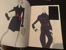 uniforme Air France PNC Livre «  Élégance Aérienne » Avec Échantillons Tissus