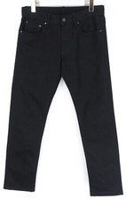 UNIQLO Jeans Homme W31/~L30 Slim Fit Fermeture Éclair Noir